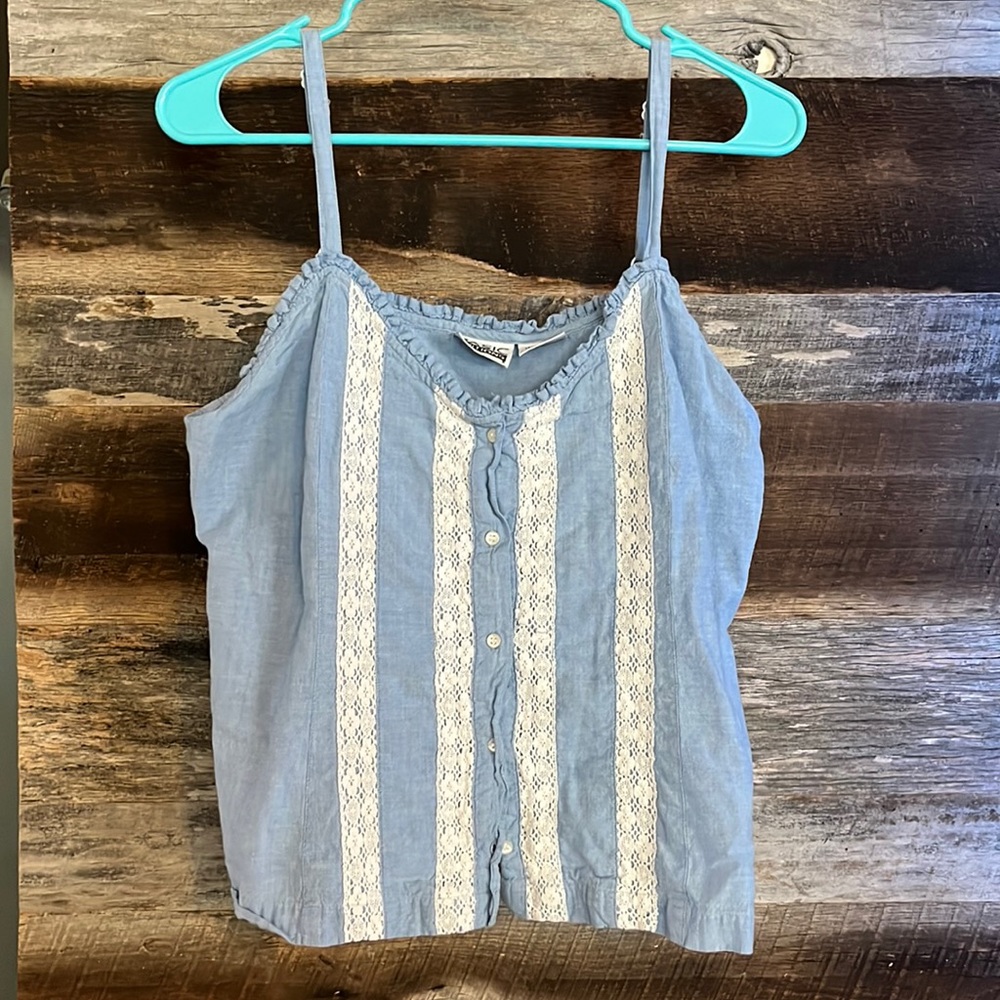 Denim tank top